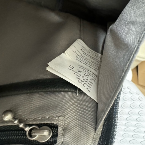 BAGGALLINI Woven Water-Resistant Nylon Metro Backpack for Women Charcoal NWT main image 11
